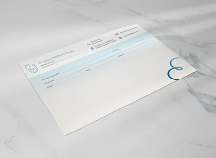 Recetarios media carta tintas directas