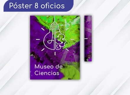 Poster 8 oficios 68 × 93 centímetros