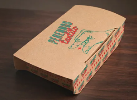 Recipiente para tacos 2 tintas