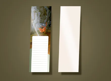 Separadores laminado brillante 5 × 18 centímetros