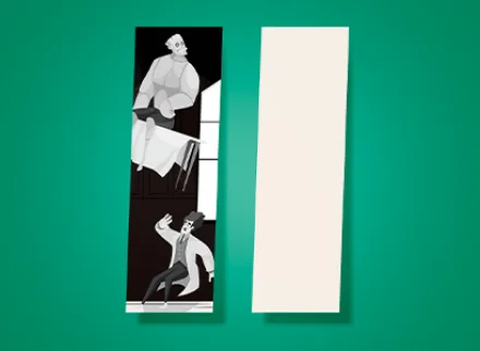 Separadores laminado mate 5 × 18 centímetros