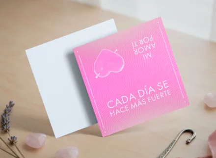 Tarjeta doble t doble color frente sin recubrimiento